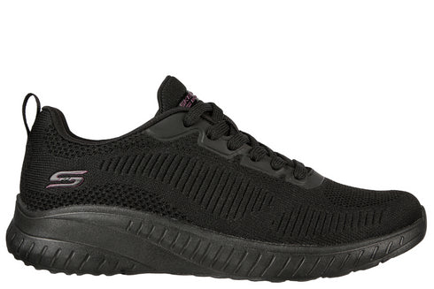Pantofi sport, dama, SKECHERS BOB'S SQUAD CHAOS-FACE OFF, 117209-BBK negru, textil