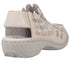 Pantofi casual, dama, RIEKER, ANTISTRESS, 413V8-60 crem, piele naturala