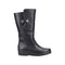 Cizme casual, dama, RIEKER, ANTISTRESS, Y4655-00 negru, piele naturala