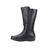 Cizme casual, dama, RIEKER, ANTISTRESS, Y4655-00 negru, piele naturala