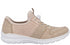 Pantofi sport, dama, RIEKER MEMOSOFT, L3254-62 crem, piele ecologica