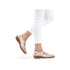 Pantofi casual, dama, RIEKER, ANTISTRESS, 41369-60 bej, piele naturala