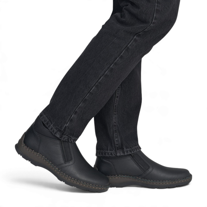 ada-shoes.ro Rieker black casual men&