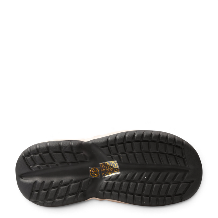 Black rubber outsole of a Franco Gerardo Ghete 10875-N sandal from ada-shoes.ro with a textured non-slip tread pattern