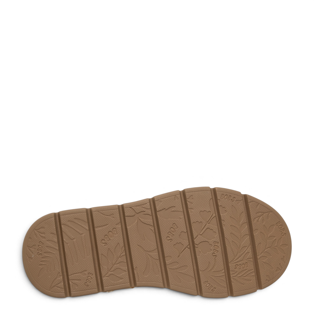 ada-shoes.ro Skechers BOBS Keepsakes Lite chestnut brown casual boot sole with traction pattern