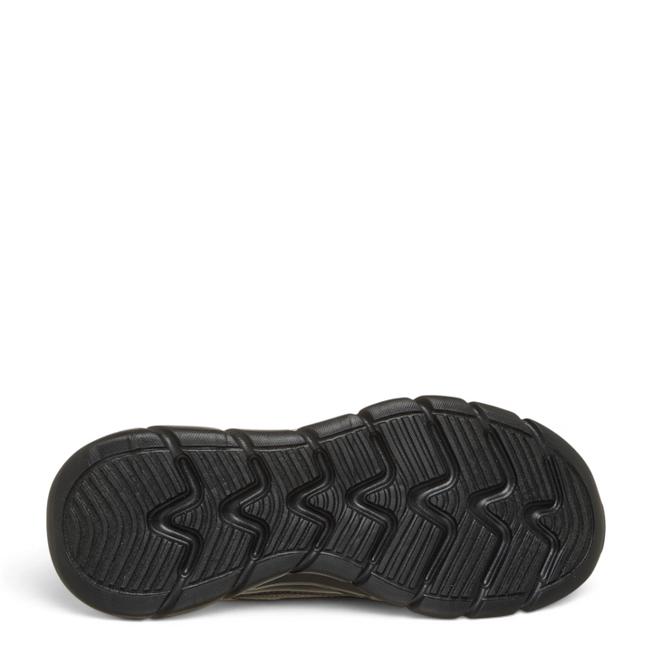 ada-shoes.ro Skechers black Glide-Step rubber outsole with geometric tread pattern for traction