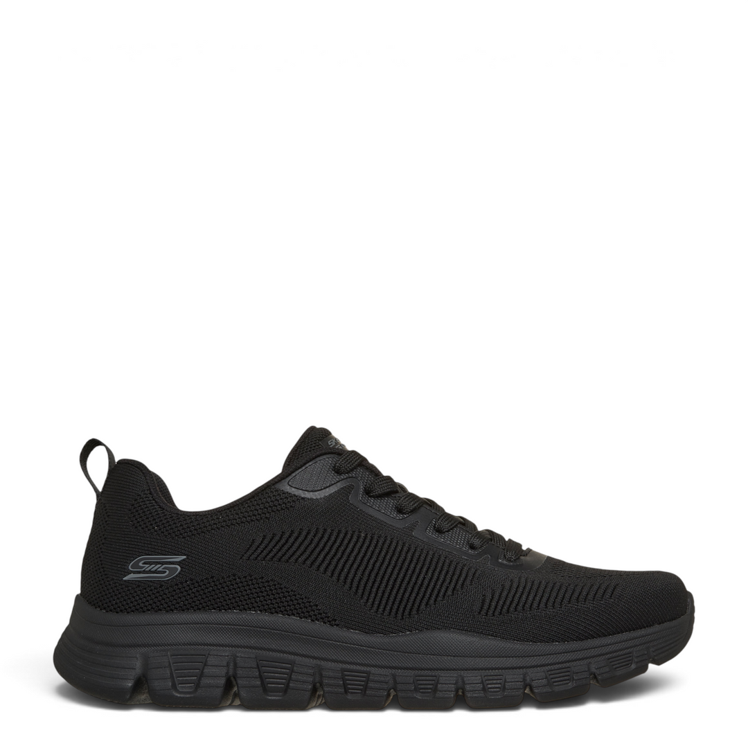 ada-shoes.ro Skechers Bobs B Lite black lightweight knit sneakers with a flexible cushioned sole