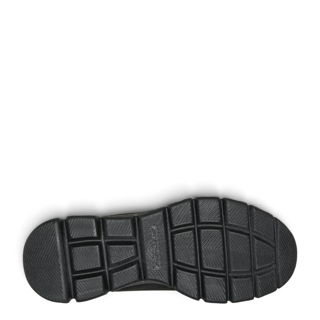 ada-shoes.ro Skechers Bobs B Lite black sneaker outsole with textured grip pattern and embossed logo