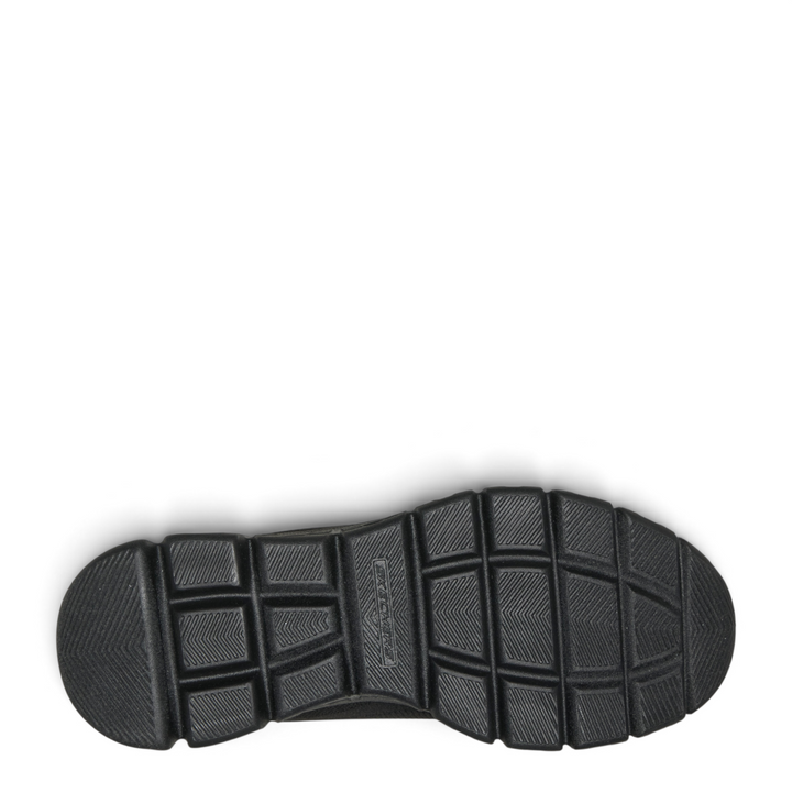 ada-shoes.ro Skechers Bobs B Lite black sneaker outsole with textured grip pattern and embossed logo