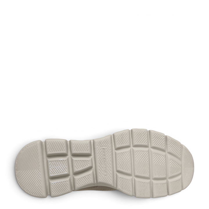 ada-shoes.ro Skechers Bobs B Lite taupe sneaker sole with textured grip pattern and embossed logo
