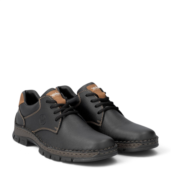 ada-shoes.ro Rieker black leather casual men&