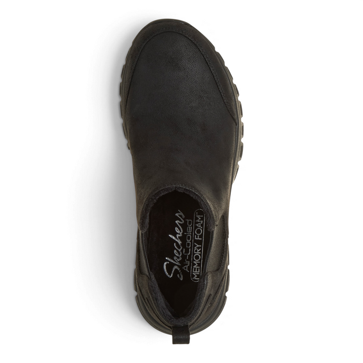 ada-shoes.ro Skechers Synergy Collab black Chelsea boots with Memory Foam insole, top view