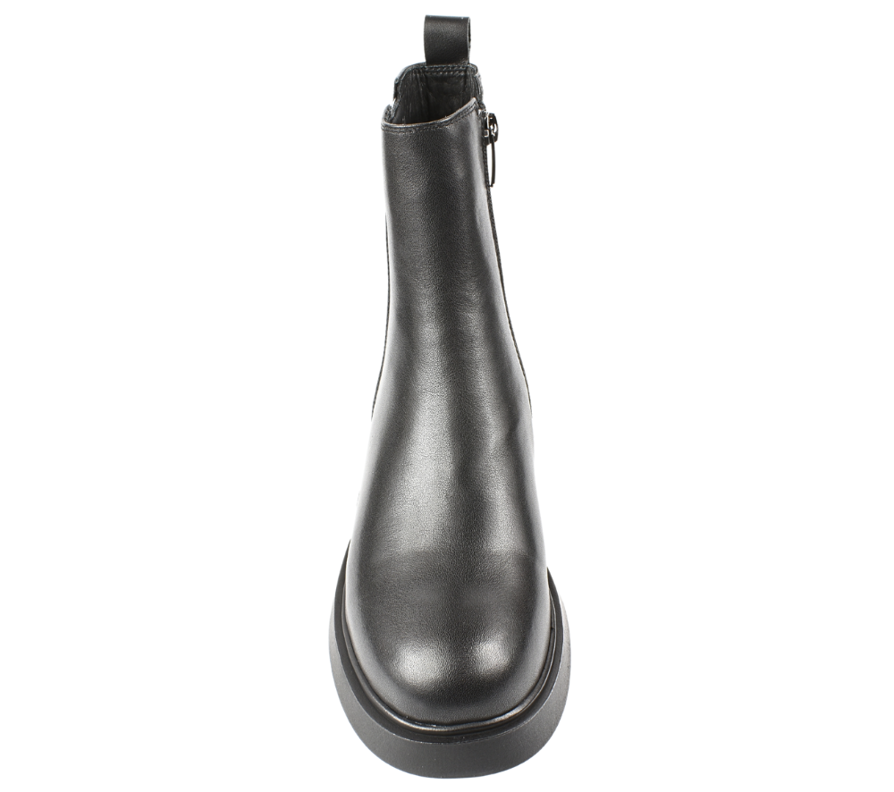 Bocanci casual, dama, EPICA, YA50021A negru, piele naturala