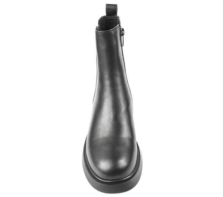 Bocanci casual, dama, EPICA, YA50021A negru, piele naturala