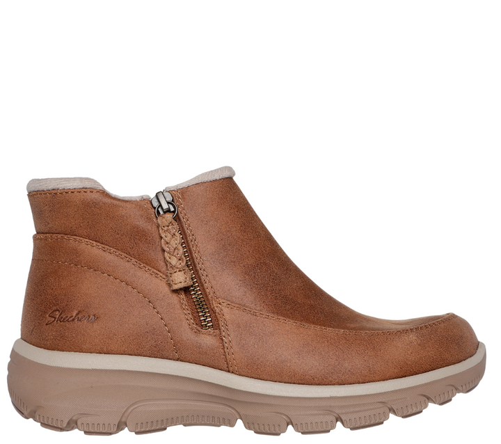 Ghete sport, dama, SKECHERS EASY GOING - INTO FALL 168031-CSNT bej, piele ecologica