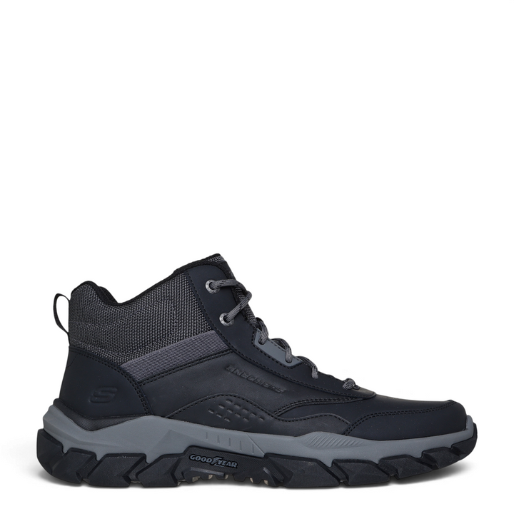 ada-shoes.ro Skechers Relment 2.0 Vorran black waterproof outdoor hiking boots with rugged Goodyear rubber sole