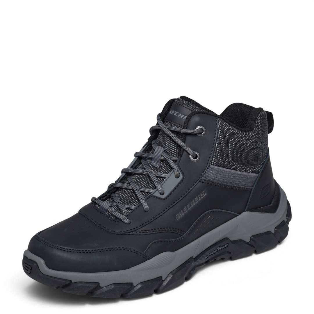 ada-shoes.ro Skechers Relment 2.0 Vorran waterproof black hiking boots with Goodyear rubber outsole and memory foam