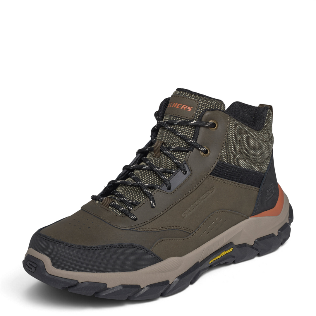ada-shoes.ro Skechers Relment 2.0 olive waterproof hiking boots with Goodyear performance outsole and memory foam