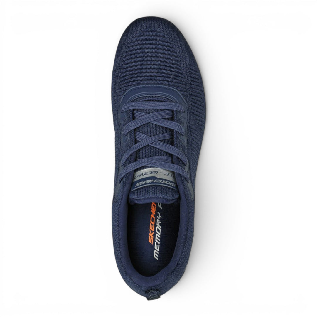 Pantofi barbati SKECHERS SQUAD 232290-NVY bleumarin - ada-shoes.ro SKECHERS PANTOF ada-shoes.ro