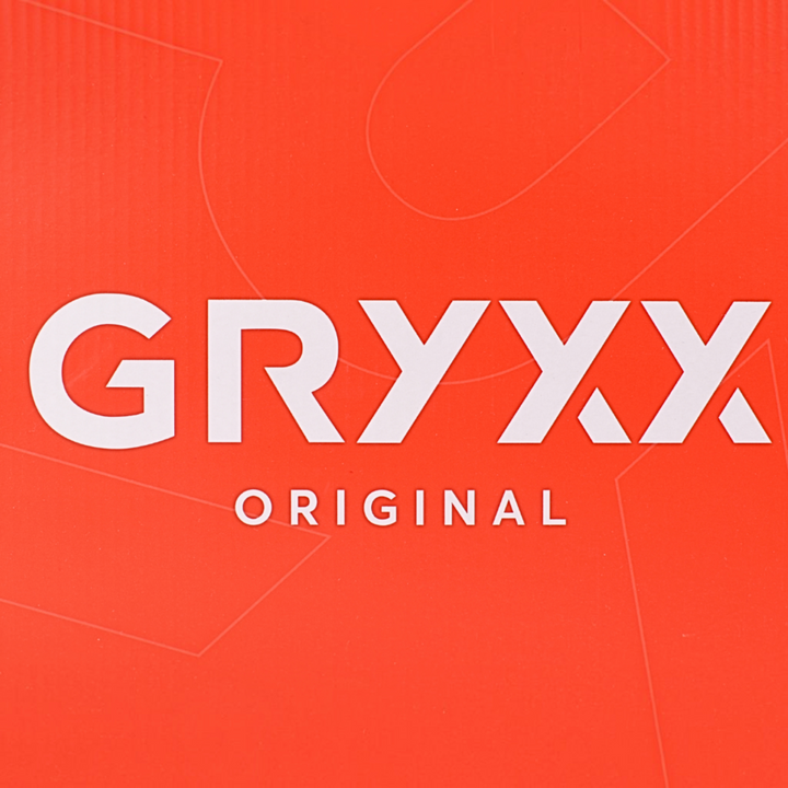 ada-shoes.ro Gryxx Original logo branding on a vibrant orange background