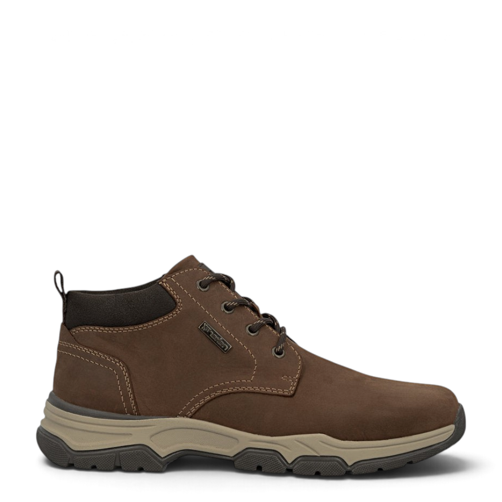 ada-shoes.ro brown Rieker men's outdoor ankle boots with riekerTEX waterproof membrane and lace-up closure