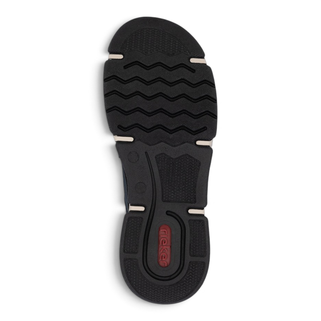 ada-shoes.ro Rieker casual boot sole featuring a flexible black RIRICON tread pattern for daily comfort