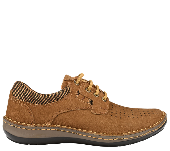 Pantofi casual, barbati, OTTER, 9565 maro, piele nabuc