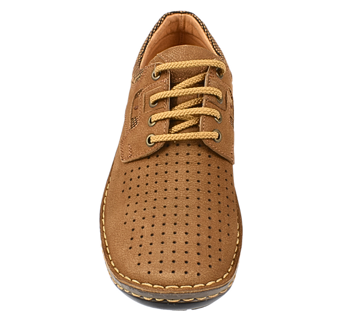 Pantofi casual, barbati, OTTER, 9565 maro, piele nabuc