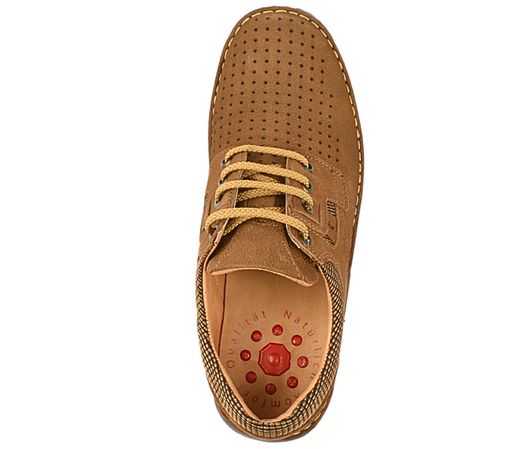 Pantofi casual, barbati, OTTER, 9565 maro, piele nabuc
