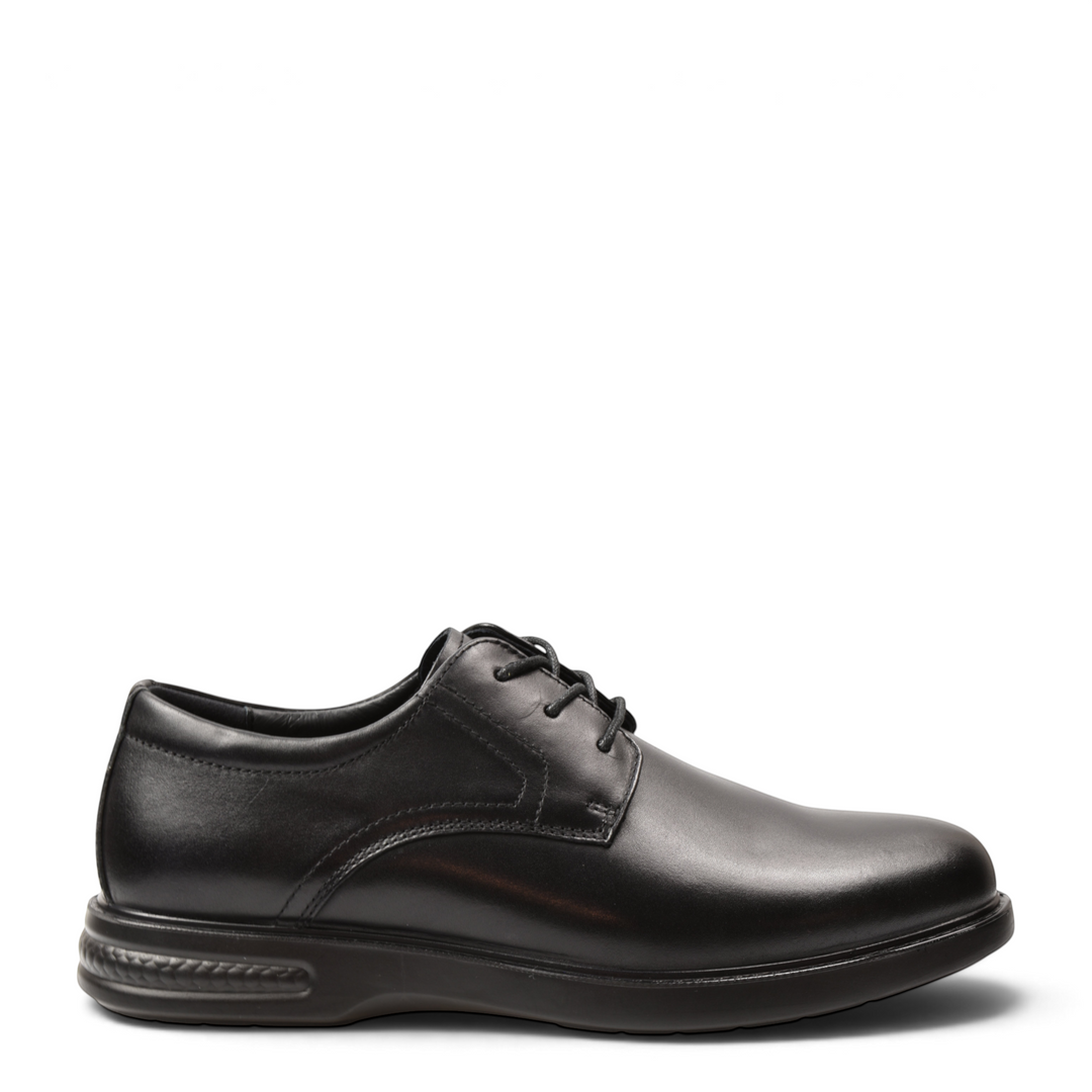 ada-shoes.ro Goretti black leather lace-up formal shoes with a durable flexible sole for business and events