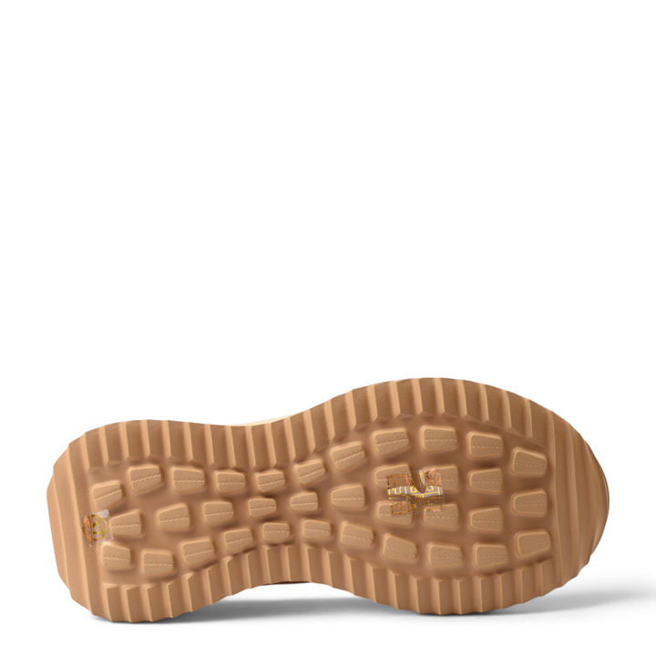 ada-shoes.ro Ghete HY2556-M tan rubber sneaker sole with a textured grid pattern for traction