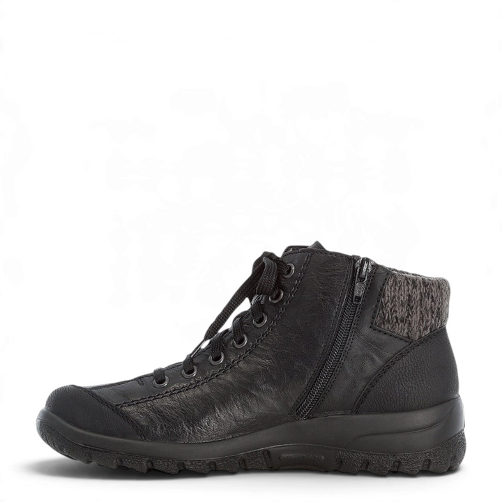 Ghete dama RIEKER TEX ANTISTRESS L7110-00 negru - ada-shoes.ro RIEKER GHETE ada-shoes.ro