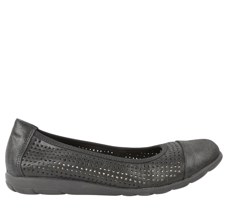 Pantofi Casual,dama, Pass Collection, 2024 Negru, Piele Naturala