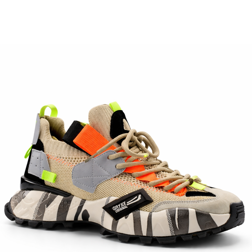 Pantofi sport bărbați GRYXX bej, textil, confort casual – ada-shoes.ro