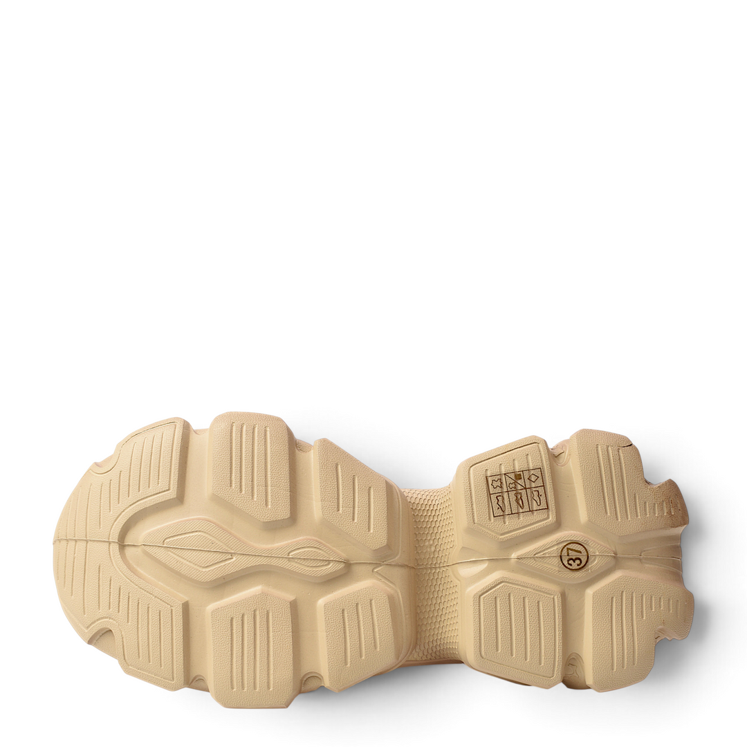 ada-shoes.ro beige sneaker sole with textured tread pattern and size 37 marking
