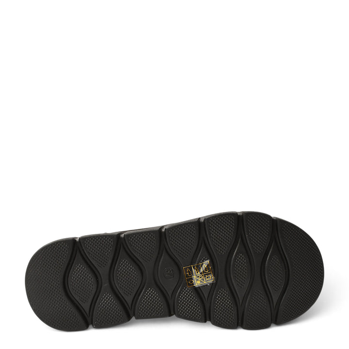 ada-shoes.ro Formazione 8268 black casual boot sole with a flexible, textured non-slip tread pattern
