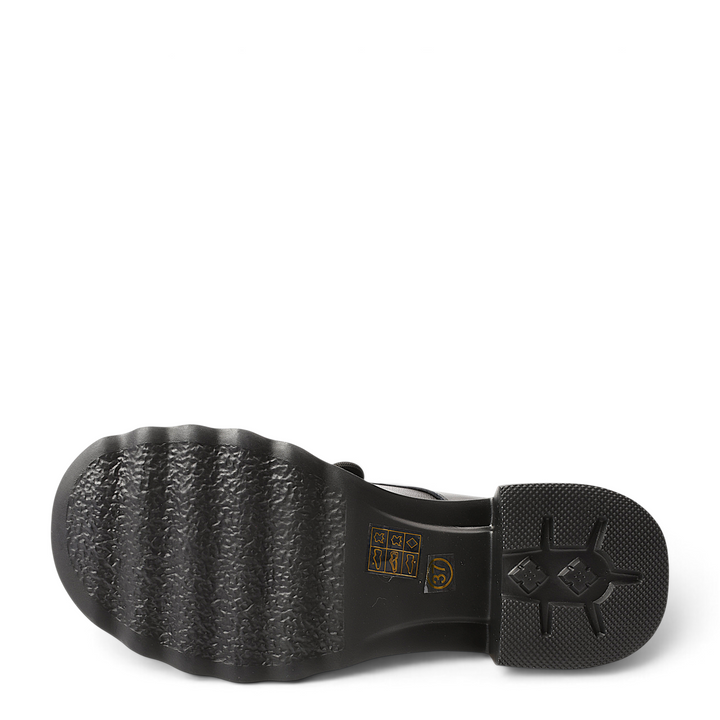 ada-shoes.ro black casual shoe sole with textured grip and 4.5 cm heel for stability and comfort
