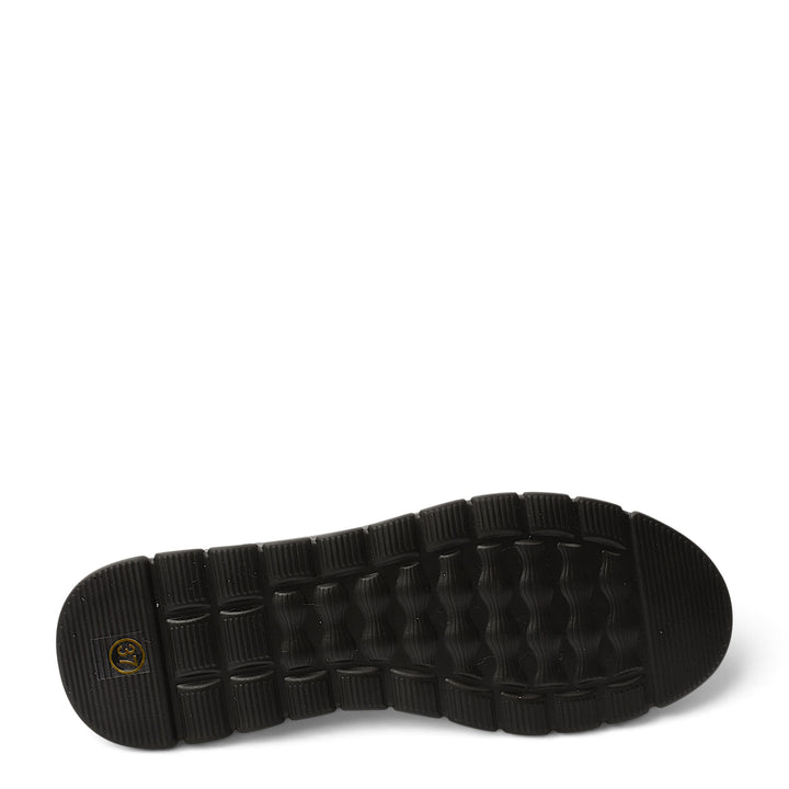 ada-shoes.ro Formazione black casual shoe sole with flexible tread pattern and size 37 label