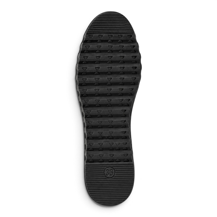 ada-shoes.ro Pass Collection casual shoe black rubber sole with textured grip pattern and size 36 marking