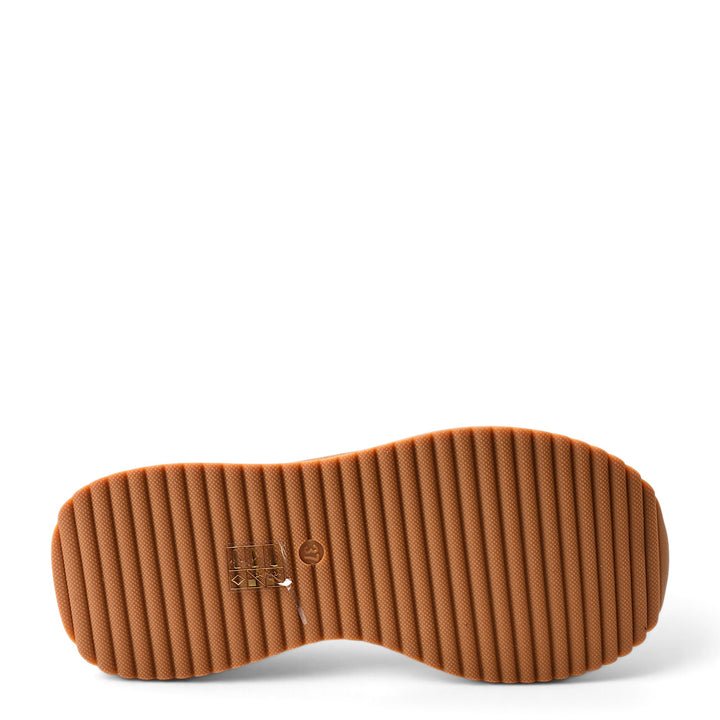 ada-shoes.ro Franco Gerardo brown suede casual boot showing the flexible ridged rubber sole with size 37 marking
