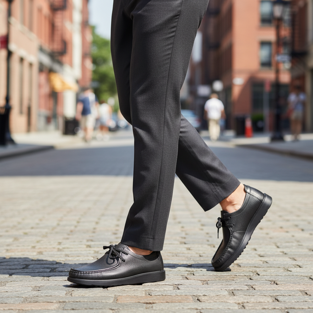 ada-shoes.ro Goretti black leather casual men&