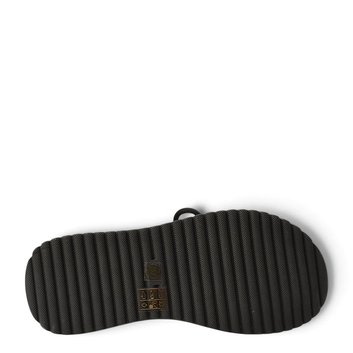 ada-shoes.ro Formazione green leather casual boots showing the black ridged rubber sole for grip and flexibility
