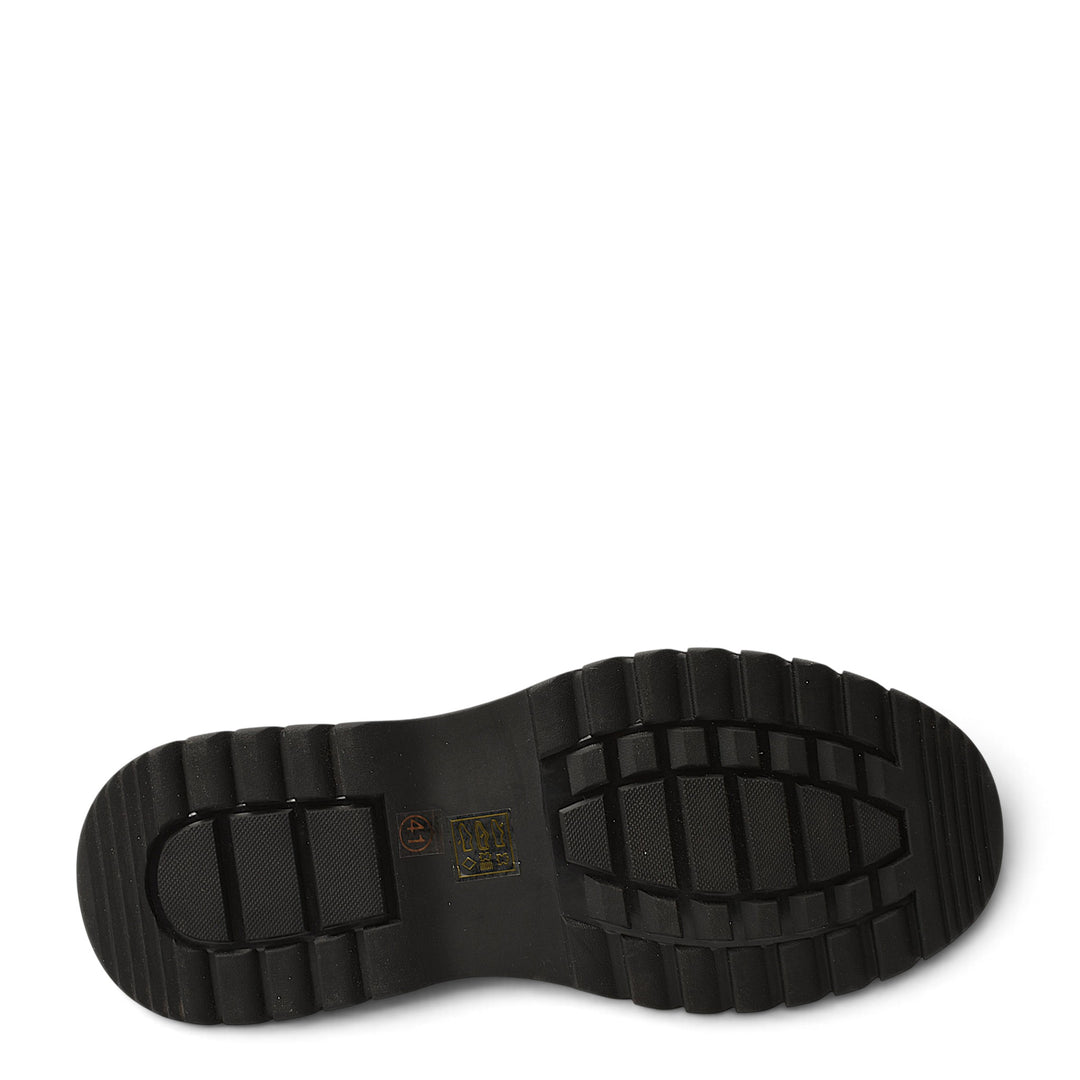 Black rubber lug sole of Otter men&