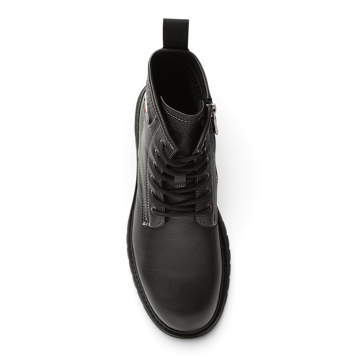 ada-shoes.ro Otter black leather men&