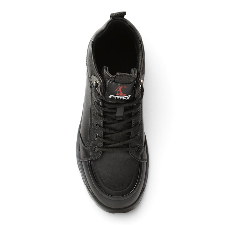 ada-shoes.ro Otter black leather casual men&