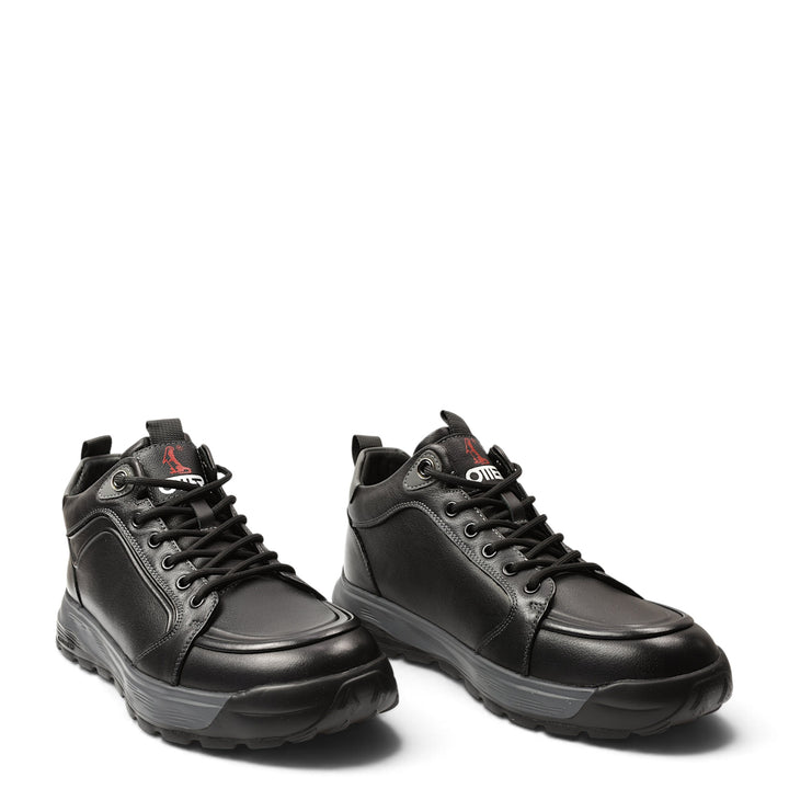 ada-shoes.ro Otter black leather casual men&