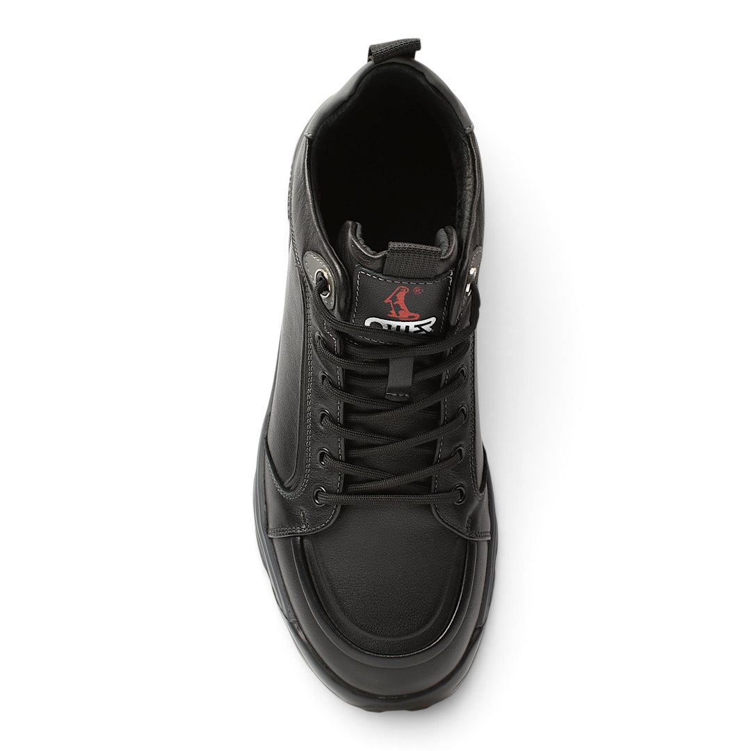ada-shoes.ro Otter black leather casual men&