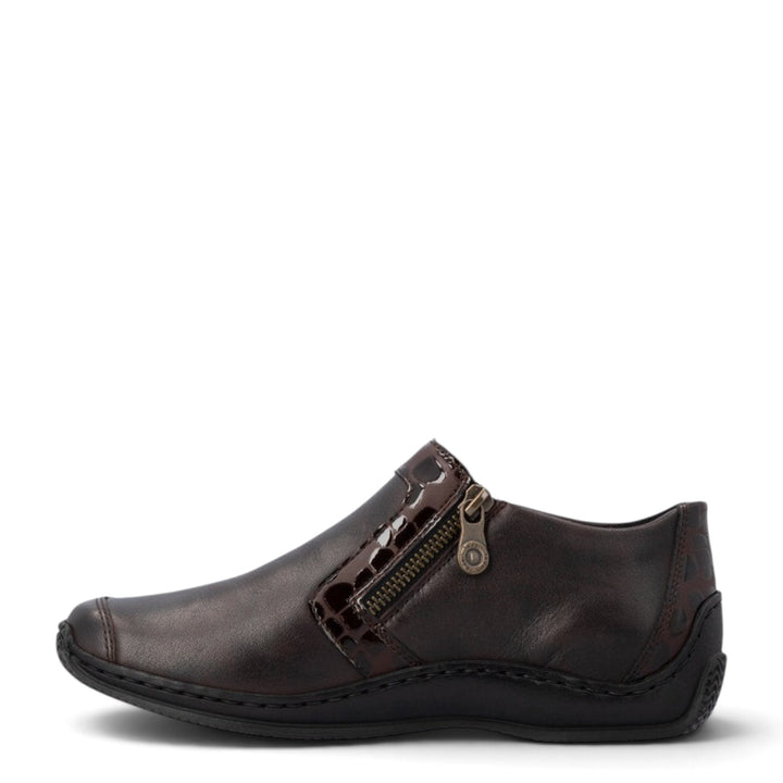 ada-shoes.ro Rieker dark brown casual women&
