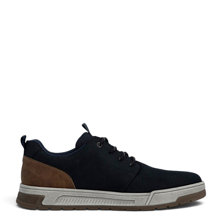 ada-shoes.ro Rieker navy blue nubuck and textile casual men&