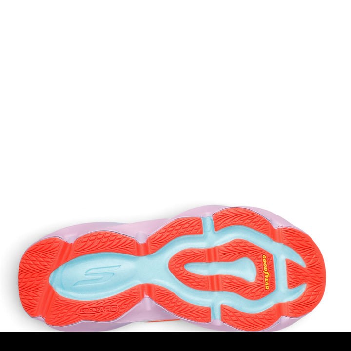 ada-shoes.ro Skechers Skx Aero Burst-Si trainer sole featuring red Goodyear rubber and light blue Hyper Arc technology